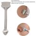 Stainless Steel Facial Pore Cleaner Scraper Double Head Blackhead Remover Tools Lightweight Skin Care Acne Extractor for Comedone Blackhead Whitehead and Face Cleaning Shovel - Buy Online on GoSupps.com