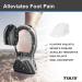 Buy Tulis Heavy Duty Gel Heel Caps - Shock Absorption Inserts for Plantar Fasciitis & Heel Pain Relief - Size Large 1 Pair - International Shipping Available - Buy Online on GoSupps.com