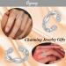 Cigmag Lymphatic Drainage Magnetic Ring for Women - Copper Adjustable with Removal Tool and Gift Box - 7X Silver - Buy Online on GoSupps.com
