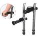 Forearm Crutches Adjustable Cane Portable Crutch Thick Aluminum Alloy Foldable with Shock Absorption Double Slip Antislip Disabled Elderly Lightweight Arm Crutch - Buy Online on GoSupps.com