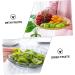PRETYZOOM Home Fruit Tray 4pcs Snack Dried Multifunction Plates Fruits Small Household Candy Fruit Style European Trays Home 21X21CM Yellow - Buy Online on GoSupps.com