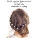 Doduos 60-Piece Wedding Hair Accessories Set - Pearl & Rhinestone Spiral Hair Clips for Brides Parties & Special Occasions - Buy Online on GoSupps.com