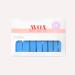 AVOA Beauty Nail Foil - Baby Blues Pastel Nail Wraps | Long-Lasting Self-Adhesive Nail Art | 16 Thin Designs for Easy Application - Buy Online on GoSupps.com