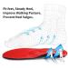Flat Feet Insoles | Orthotic Arch Support Inserts for Plantar Fasciitis | Men & Women | US-9 (280mm - Buy Online on GoSupps.com
