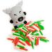 A Pinch Of...- Christmas Macaroni Rods -25g. Red White and Green perfect Christmas sprinkles for your festive cakes and bakes. A real showstopper. Just enough for a single bake. - Buy Online on GoSupps.com