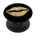 Lips Kiss Print Lipstick Print Women - PopSockets Expanding Stand and Grip for Smartphones and Tablets Standard
