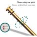 SSWERWEQ Ear wax removal tool Double End Ear Pick 360 Cleaning Three Ring Ear Wax Removal Ear Remover Cleaner Stainless Steel Spoon Ear Care Tools (Color : Gold) - Buy Online on GoSupps.com