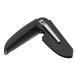 Peigne de poche pliant pour hommes paquet de 2 peignes lisser dents fines pour le toilettage quotidien la barbe ou la moustache