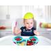 Baby Silicone Placemat Non-Slip Feeding Plate for Toddlers - BPA-Free, FDA Approved, Dishwasher Safe (New Car Blue) - Buy Online on GoSupps.com