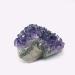 1pc 180g-250g raw Natural deep Purple Amethyst druzy Cluster Rough Stone Crystal Decor Specimen from Brazil