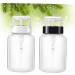 Beaupretty Bottle Lockable Pump Dispensing Bottle for Nail Polish and Makeup Remover push down pump bottle nail art supplies nailpolishh nail polish remover pump nail polisher liquid Art medium Transparent Color - Buy Online on GoSupps.com