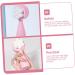 Didiseaon Facial Scrubber Double Sided Facial Cleansing Brush Face Exfoliation Brush Silicone Facial Face Exfoliator Face Cleansing Tool Face Wash The Face 3D Fiber Wool Washing Device Pink - Buy Online on GoSupps.com