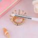 Nail Art Brush Holder Crown Shape Brush Holder Brush Holder Set Display Stand Nail Art Tool Brush Holder(3) - Buy Online on GoSupps.com