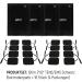 ISTIM Super Soft 5x5 cm TENS-EMS Self-Adhesive Electrode Pads - 16 Pieces for Pain Relief & Muscle Growth - Compatible with 2mm Devices - Buy Online on GoSupps.com