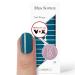 Original Miss Sophie Nail Foils Petrol Velvet I 24 Ultra-D nne Nail polish strips in single color in blue I for finger & toenails I sticks to natural and painted acrylic gel & shellac nails Petrol Velvet 24