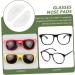 Healeeved 30 Pairs Clear Nose Pads - Silicone Cushion for Glasses | Adhesive Apricot & Sun Protection | Nasal Shaper - Enhanced Comfort - Buy Online on GoSupps.com