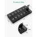 Annwer 7 Day Large AM PM Pill Organizer - Weekly Medicine Box for Pills & Supplements - Buy Online on GoSupps.com