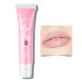 KYDA Hydrating Jelly Lip Gloss Moisturizing Pearl Tinted Lip Gloss Shimmer Lip Plumping Gloss High Glossy Pigment Tube Lip Balm Courage #05 Courage