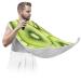 Kiwi Fruit Beard Bib Apron Beard Hair Catcher for Men Shaving Fathers Day Anniversary Christmas Gifts for Dad Husband Beard Bib with 2 Suction Cups