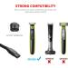 MEROM 4.3V Shaver USB Charging Cable for Philips Norelco One Blade QP2620 / QP2520 Series - Replacement A00390 Charger Cord - Buy Online on GoSupps.com