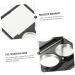 SKISUNO 3 Sets Double Box Eye Shadow Box Eyeshadow Supplies Empty Makeup Supply Makeup Accessories Make Container Pallet Makeup Supplies Empty Make up Container Cosmetic Container - Buy Online on GoSupps.com