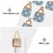 80 Pcs Bag Oil Dripping Alloy Pendant Pendant Mother Crystal Beaded 2.1X1.3CM Assorted Color - Buy Online on GoSupps.com