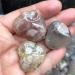 Specimen 3pc Natural Quartz Stone Crystal Heart Home DecorationStone Stone Crystal Reiki