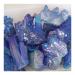 Crystal Cluster Quartz Titanium Aura Flower Natural Stones and Minerals Stone Decoration for Home Crystal 180-200g