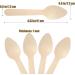 Disposable Wooden Spoon 300 Pack Mini Ice Cream Spoons Eco Friendly Birchwood Tasting Spoon Biodegradable Compostable Wood Cutlery for Dessert Cake Party Picnic Hand Crafts - 4.33 Inch - Buy Online on GoSupps.com