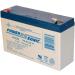 Power Sonic PS-6100 6V 12AH Rechargeable Sealed Lead Acid Battery for Medical Emergency Lighting & Security | International Shipping - Buy Online on GoSupps.com