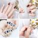 Nail Stamp Plate Kit - Trendy Houndstooth & Vintage Plaid Checkerboard Nail Art Stencils for DIY Designs | International Shipping - Buy Online on GoSupps.com
