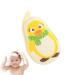 Children's Body Washer Children's Bath Sponge Cute Shapes Natural and Safe Shower Sponge Reusable Body Washer Cute Bathroom Accessories for Sensitive Skin Children Shower Yellow Penguin