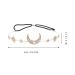FRCOLOR Moon Stars Hairband Set | Gold Tiaras Headband | Wedding Hair Accessories for Women - 2pcs - Buy Online on GoSupps.com