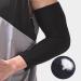 Perfk Compression Cuff Elbow Supports - Shockproof Stretch Arm Support Bandage for Golf Cycling Football & Sports (1 Pair Size S) - Buy Online on GoSupps.com
