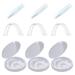 2 pairs of temporary dentures cover prostheses fake teeth at the top and bottom teeth to put on imperfect teeth for men women