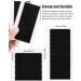 Kalolary 120Pcs Double Sided Hair Tape - Replacement Tape for Hair Extensions, Lace Wigs, Toupees - Black - Buy Online on GoSupps.com