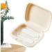 Buy Slim Storage Case for Orthodontic Braces & Dentures - 1/2 Pieces with Removal Tool | Transparent & Milky White - Buy Online on GoSupps.com