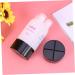 PLAFOPE 1pc Set 4 in 1 Travel Dispenser Cosmetic Travel Containers Travel Cosmetic Containers Leakproof Travel Lotion Bottle Travel Liquid Container Travel Toiletries Empty Bottle Storage medium Black - Buy Online on GoSupps.com
