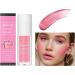 Lightweight Matte Liquid Cheek Makeup Natural Look for Women Girls Multifunctional Smooth Matte Liquid Cheek Blush Natural Look - Buy Online on GoSupps.com