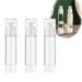 Katmerio 3 pieces 50ml plastic Airless pump dispenser empty pumping bags plastic bottles for cosmetics empty lotion pump pout for travel home use