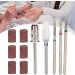 Nail Polishing Head Effective Polishing Efficient Nail Sanding Head Salon Shop for Home Manicure Store Beauty Salon - Buy Online on GoSupps.com