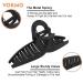 Vokmo Large Claw Hair Clips for Women - Upgraded Gradient Non-slip Hair Accessories (4 PCS Black) | Styling Thin and Thick Hair - Buy Online on GoSupps.com
