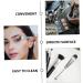2 Sets of Makeup with Metal Handle Cosmetic Brush Travel Makeup Brush Set Eye Makeup Brush Mix Oblique Eyebrow Brush Powder Brush Travel Painting - Buy Online on GoSupps.com