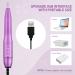 All's Electric Nail Cutter - 20 000 RPM Professional Nail Drill for Gel Nails | Portable Manicure & Pedicure Kit with Grinding Tapes & Brush - Purple Violet - Buy Online on GoSupps.com
