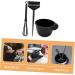 FOMIYES 1 Set Hair Color Kit Tools Hair Dye Brush Hair Dyeing Mixing Bowl Stirring Stick Hair Dye Bowl and Brush Hair Dyeing Brush and Bowl Baking Oil Three Piece Suit Pp re-usable - Buy Online on GoSupps.com