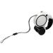 Ultra White Extendable Dog Lead with LED Light & Waste Bag Holder - 5m Retractable Leash for Large Dogs - Reflective & Strong Training Lead for Small, Medium, and Large Dogs - Buy Online on GoSupps.com