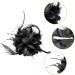 GLADFRESIT Flower Hair Clips Wedding Hair Accessories Styling Black Fascinators Refinement for Party Women Girls Ladies Short Long Hair - Buy Online on GoSupps.com