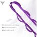 Forbidden Road Stretch Strap 6ft - 8ft Yoga Strap with 10 Loops - Green/Black/Blue/Purple - Exercise Band for Physical Therapy - Buy Online on GoSupps.com