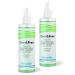 DermaRite Clean & Free Rinse Free Body Wash 2 Pack 7.5 oz - Full Body Shampoo Perineal Cleanser and Body Cleanser With Shea Butter - Cleanses Nourishes Moisturizes Skin and Hair Rich Lather