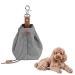 Dawri's treat bag for dogs dogs of food bags shrink pocks design with clip buckle lining bag treat for dog training and training